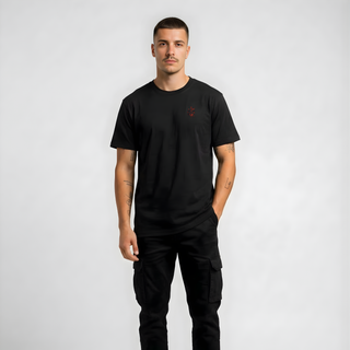 RS - The Original - Black T-shirt / Red Print