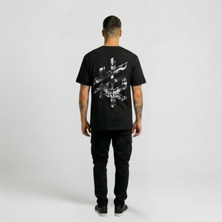 RS - Big & Bold - Black T-shirt / White Print