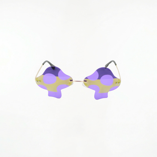 Mushroom Sunglasses - Purple