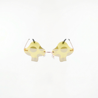 Mushroom Sunglasses - Yellow