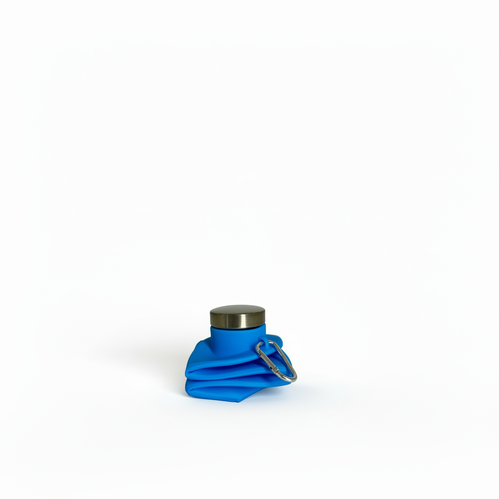 Foldable Water Bottle - Blue