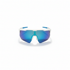 Rave Sunglasses - White & Blue