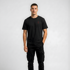 RS - The Original - Black T-shirt / Red Print