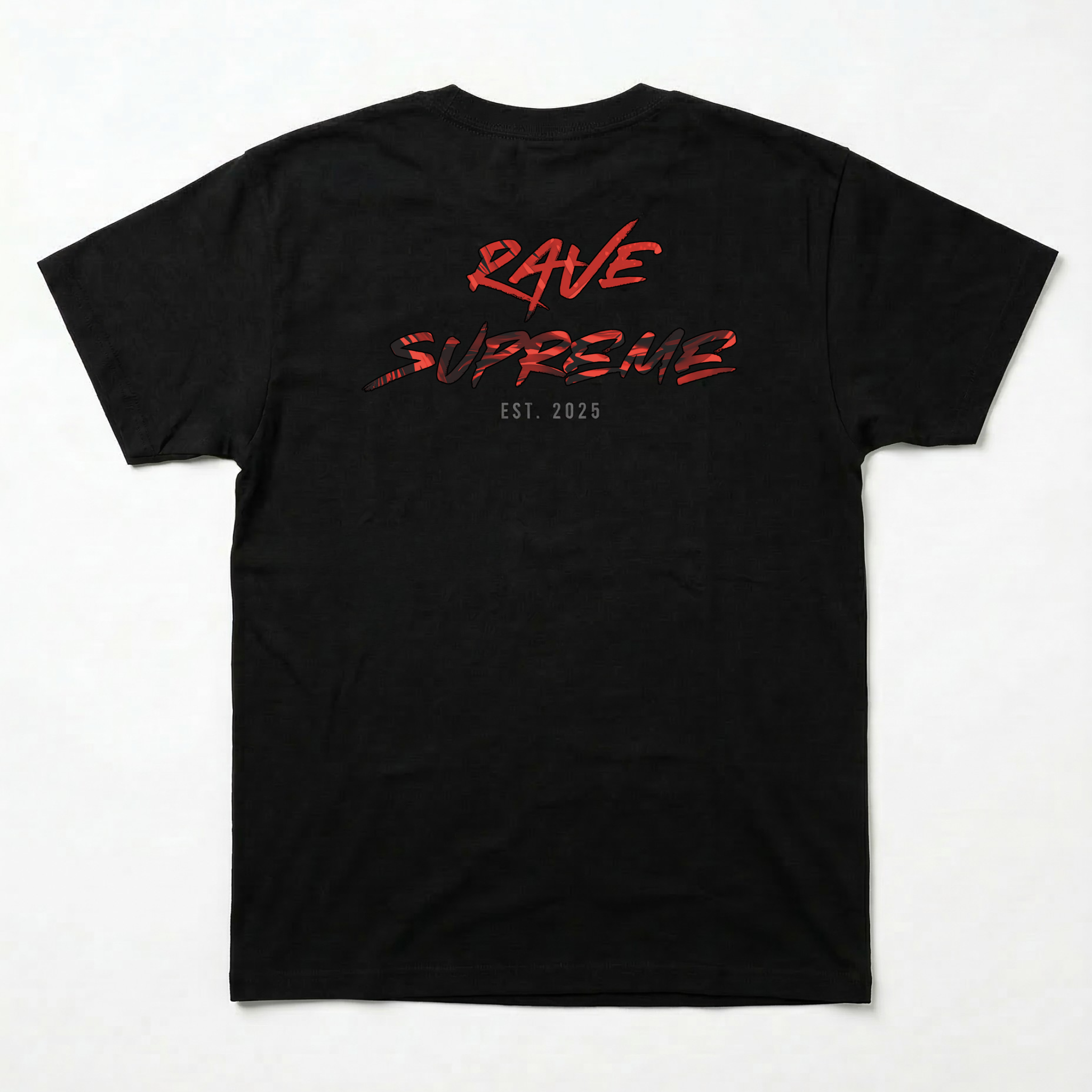 RS - The Original - Black T-shirt / Red Print