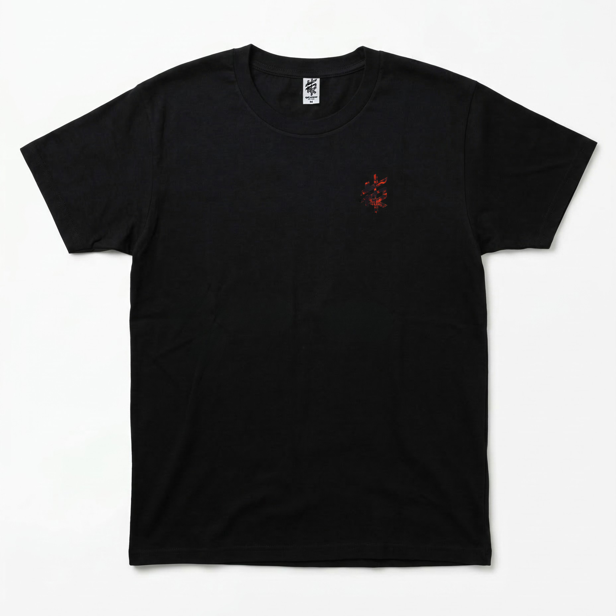 RS - The Original - Black T-shirt / Red Print