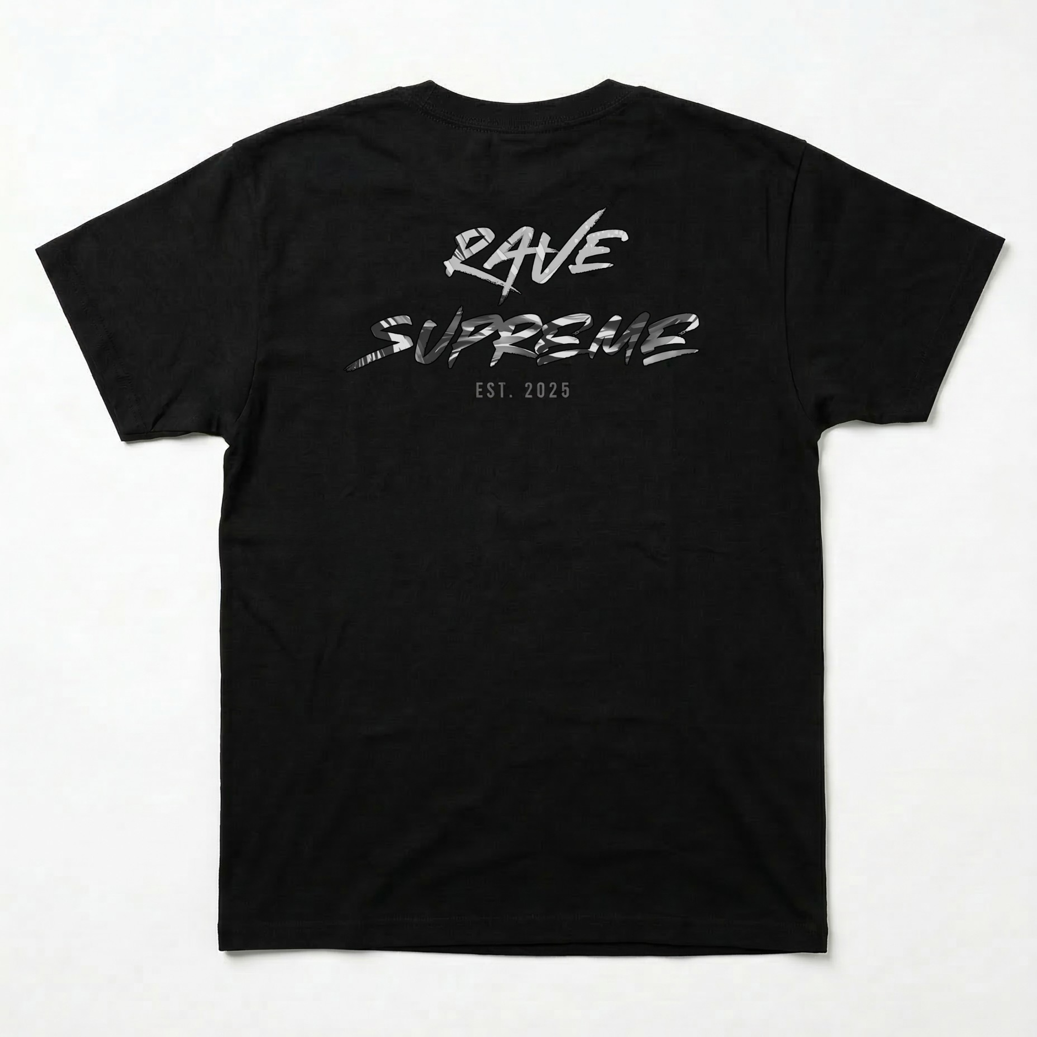 RS - The Original - Black T-shirt / White Print