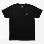 RS - The Original - Black T-shirt / White Print