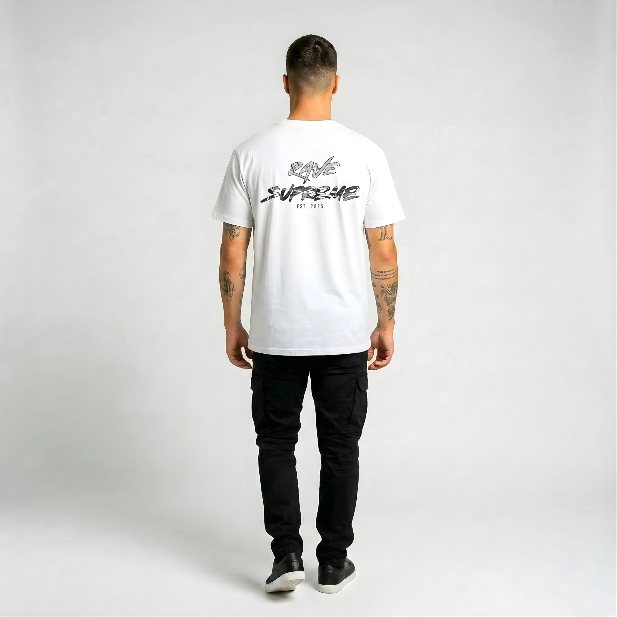 RS - The Original - White T-shirt / Black Print