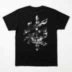 RS - Big & Bold - Black T-shirt / White Print