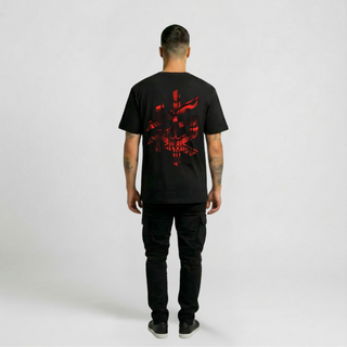 RS - Big & Bold - Black T-shirt / Red Print