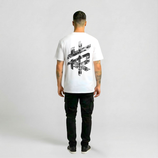 RS - Big & Bold - White T-shirt / Black Print