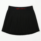 RS - Black Miniskirt / Red Print