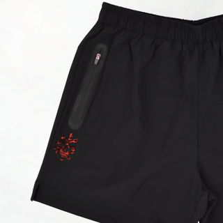 RS - Black Shorts / Red Print