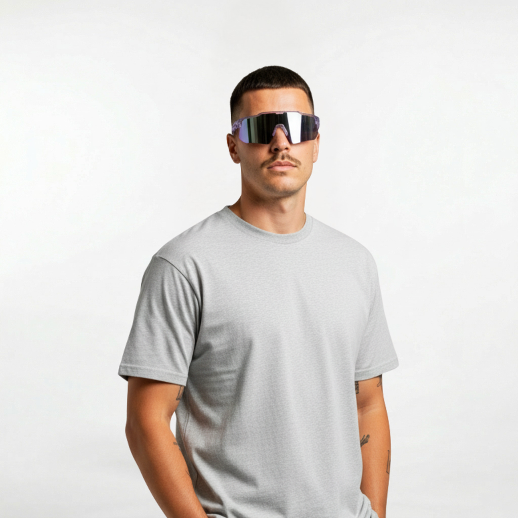 Rave Sunglasses  - Purple Crystal