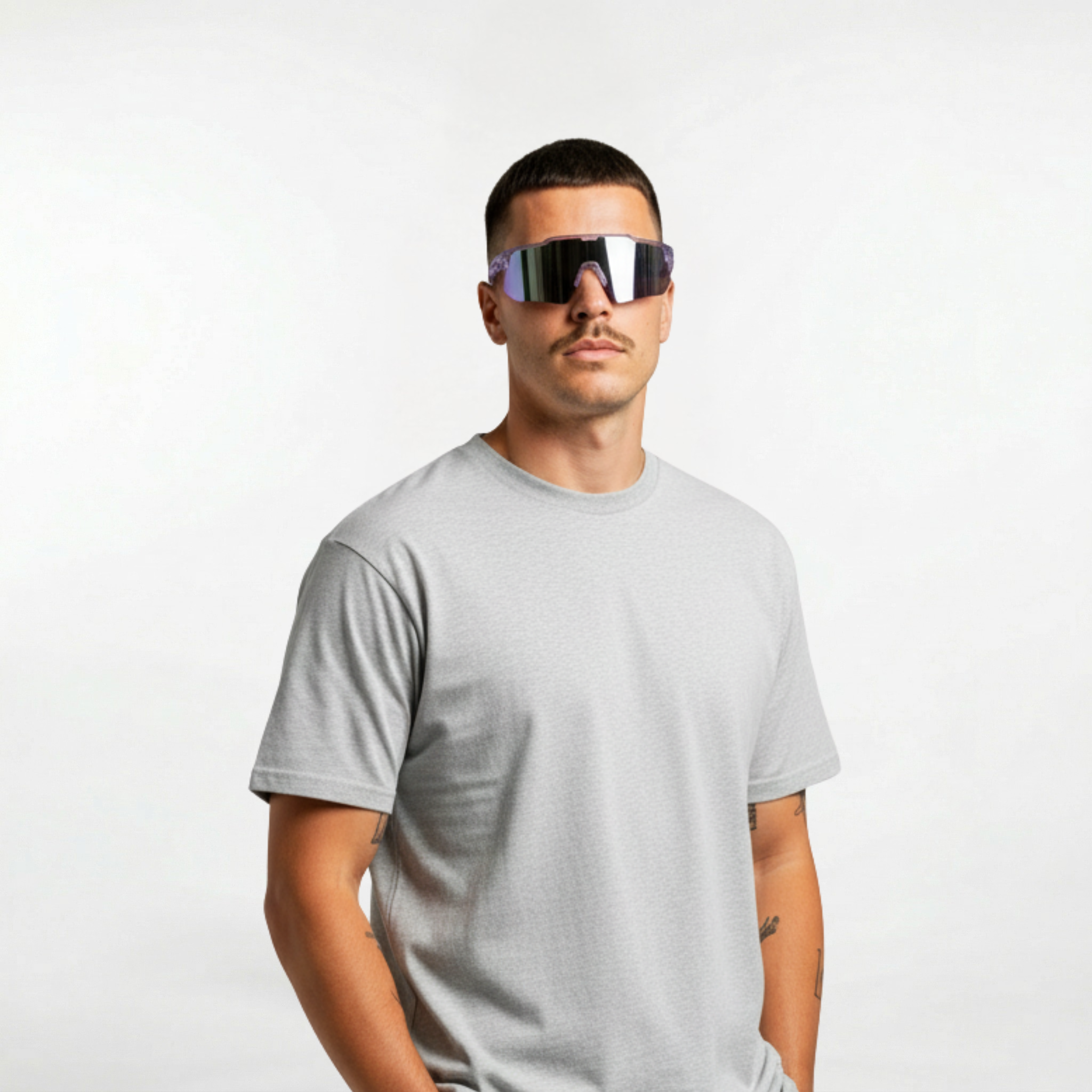 Rave Sunglasses  - Purple Crystal