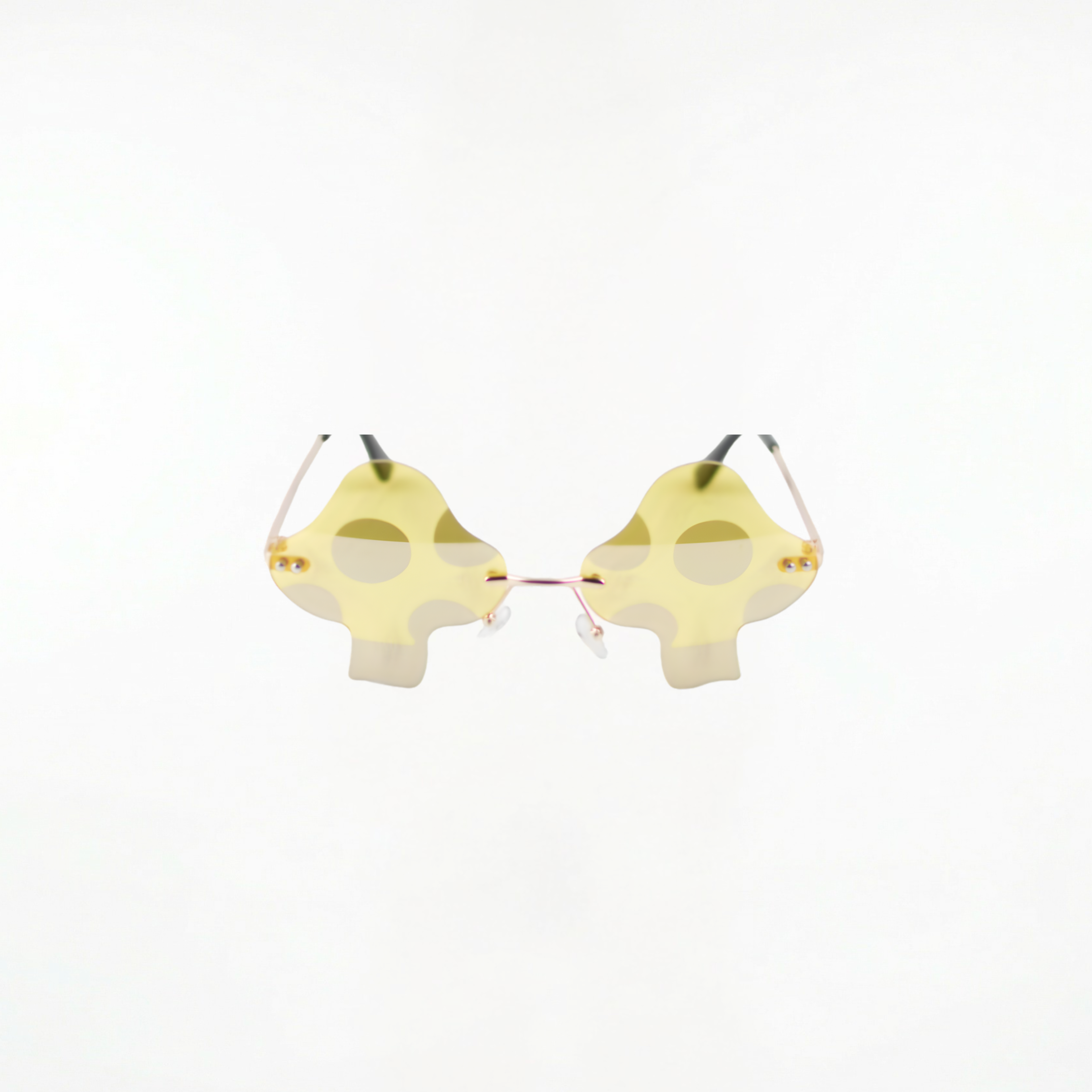 Mushroom Sunglasses - Yellow