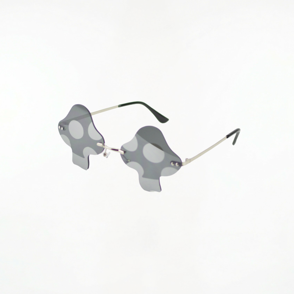 Mushroom Sunglasses - Black