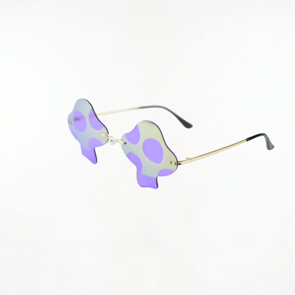 Mushroom Sunglasses - Purple