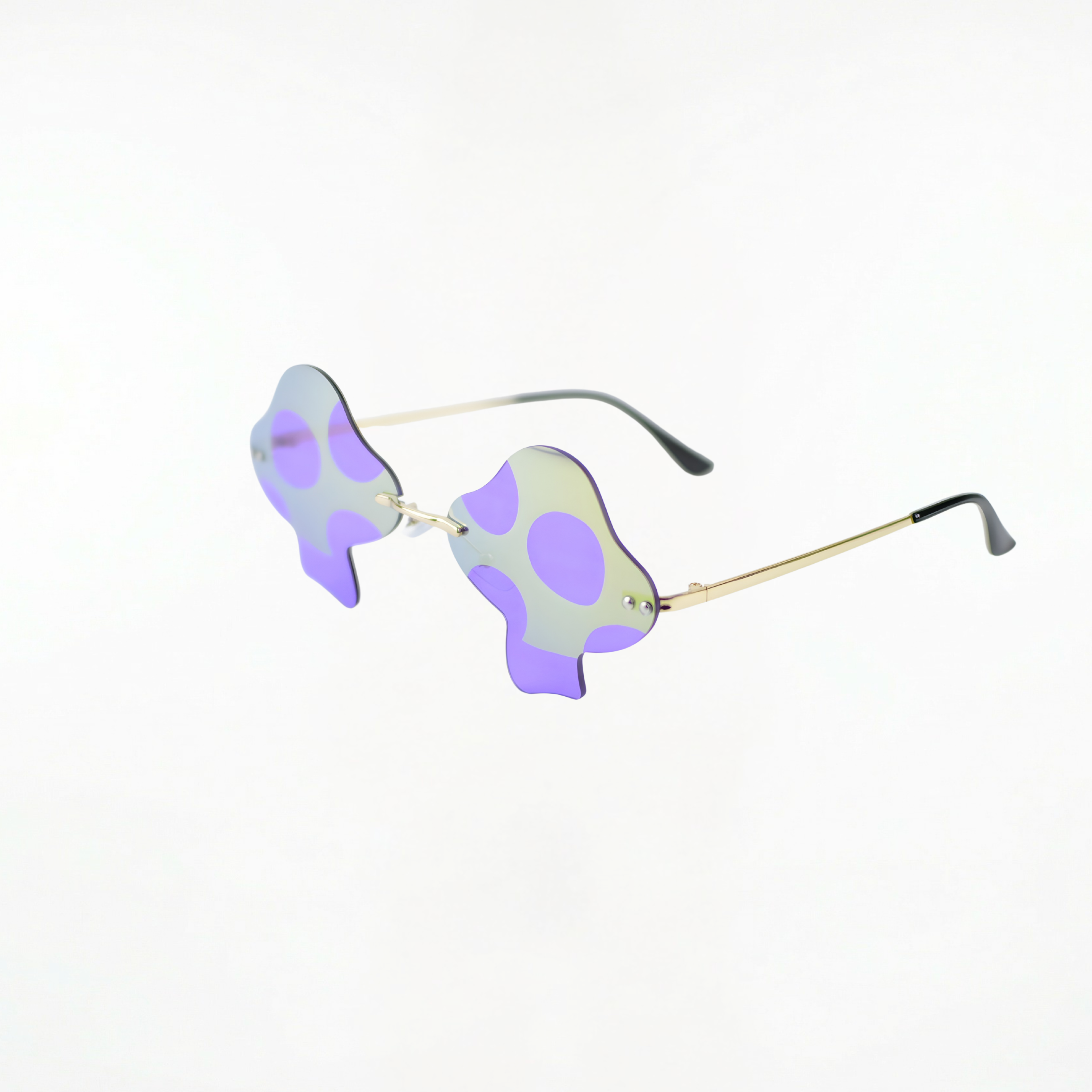 Mushroom Sunglasses - Purple