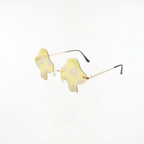 Mushroom Sunglasses - Yellow