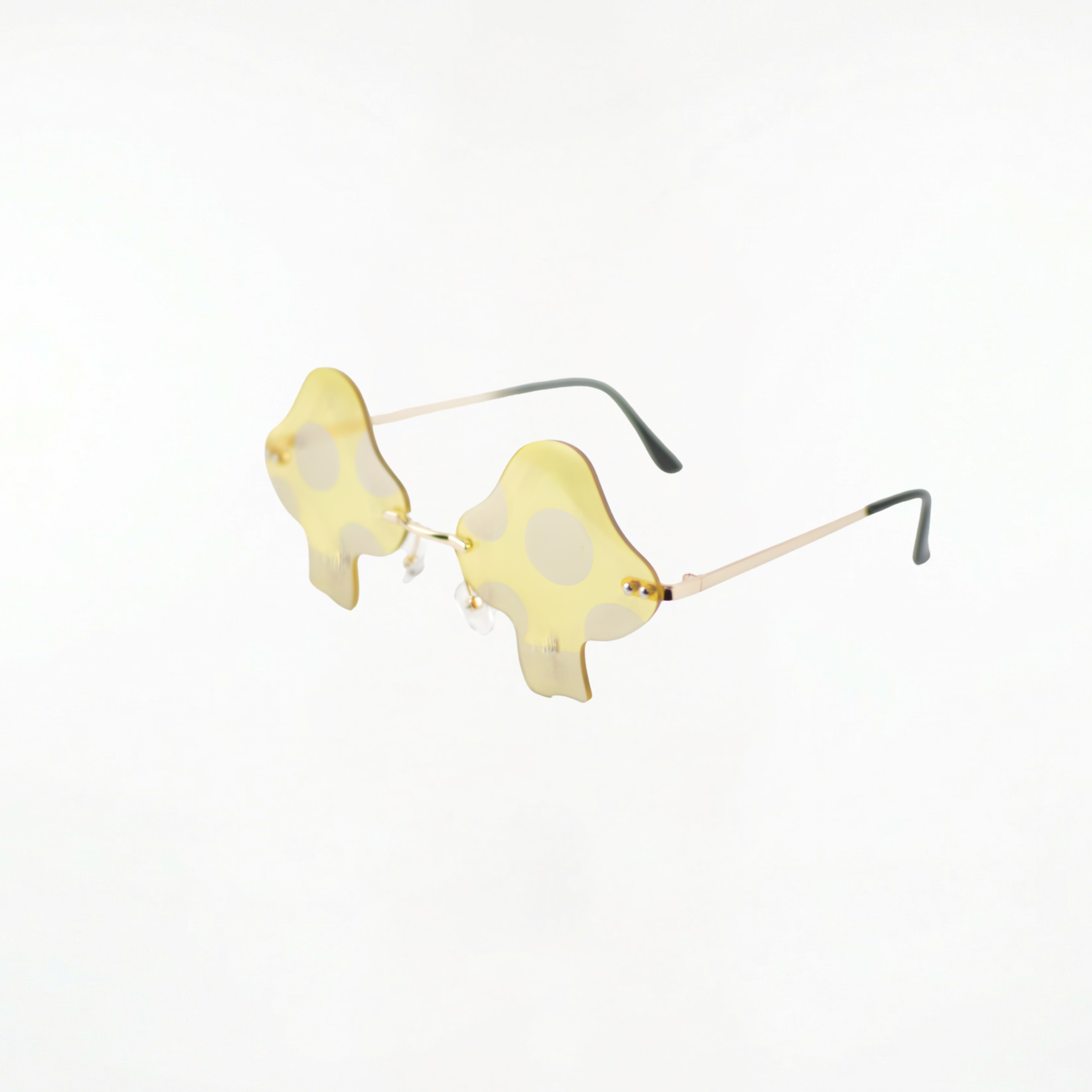 Mushroom Sunglasses - Yellow