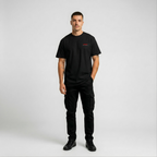 UG - Hot Girls Like Uptempo - Black T-shirt / White Print