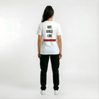 UG - Hot Girls Like Uptempo - White T-shirt / Black Print
